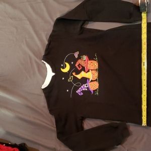 Vintage Halloween sweater S White Stag